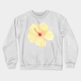 Aloalo, floral watercolor painting Crewneck Sweatshirt